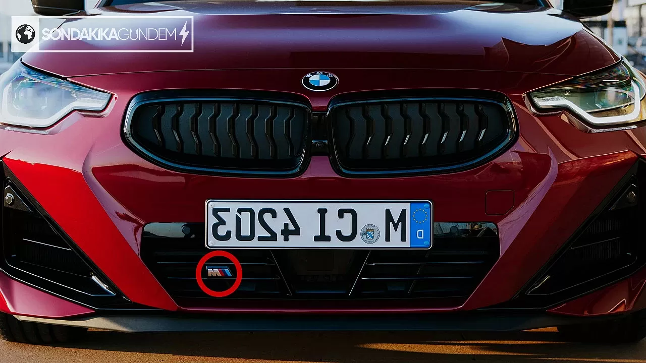 BMW, son modellerinde "M" rozetini alt tampona taşıdı!