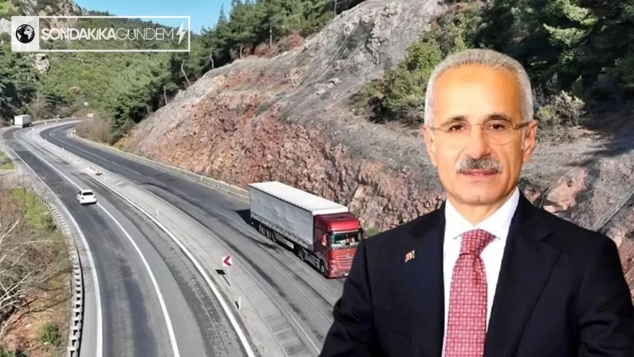 Bakan Uraloğlu'nun açıklamasına göre, dağlar çelik ağlarla kaplanıyor.