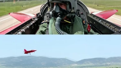 Orgeneral Kadıoğlu, HÜRJET uçağının kontrolünü devraldı