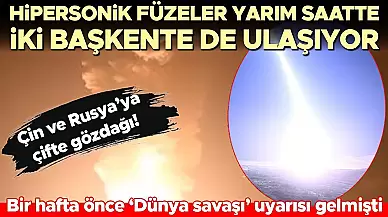 ABD'nin Korkutucu Denemesi: Hipersonik Nükleer Füze ile Moskova'ya 30 Dakikada Ulaşabilirler!