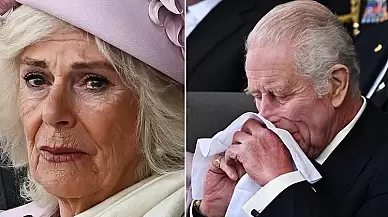 Anne gibi olmayan çocuğuyla kral ve kraliçe hüzünlendi.