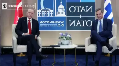 Erdoğan, NATO Zirvesi'nde liderlerle görüştü ve Miçotakis'le konuları ele aldı
