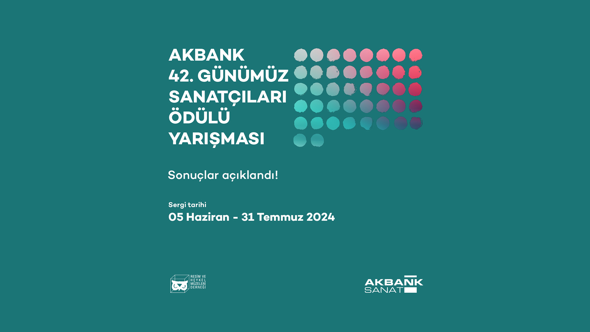 Akbank'ın 42. Günümüz Sanatçıları Ödülü Yarışması Kazananları Belli Oldu!