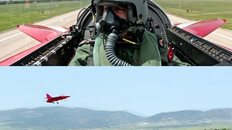 Orgeneral Kadıoğlu, HÜRJET uçağının kontrolünü devraldı