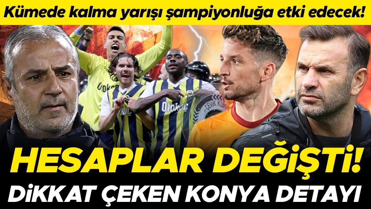 Süper Lig'de Heyecan Doruktayken Fenerbahçe'nin Gözü Konyaspor - Galatasaray Maçında!
