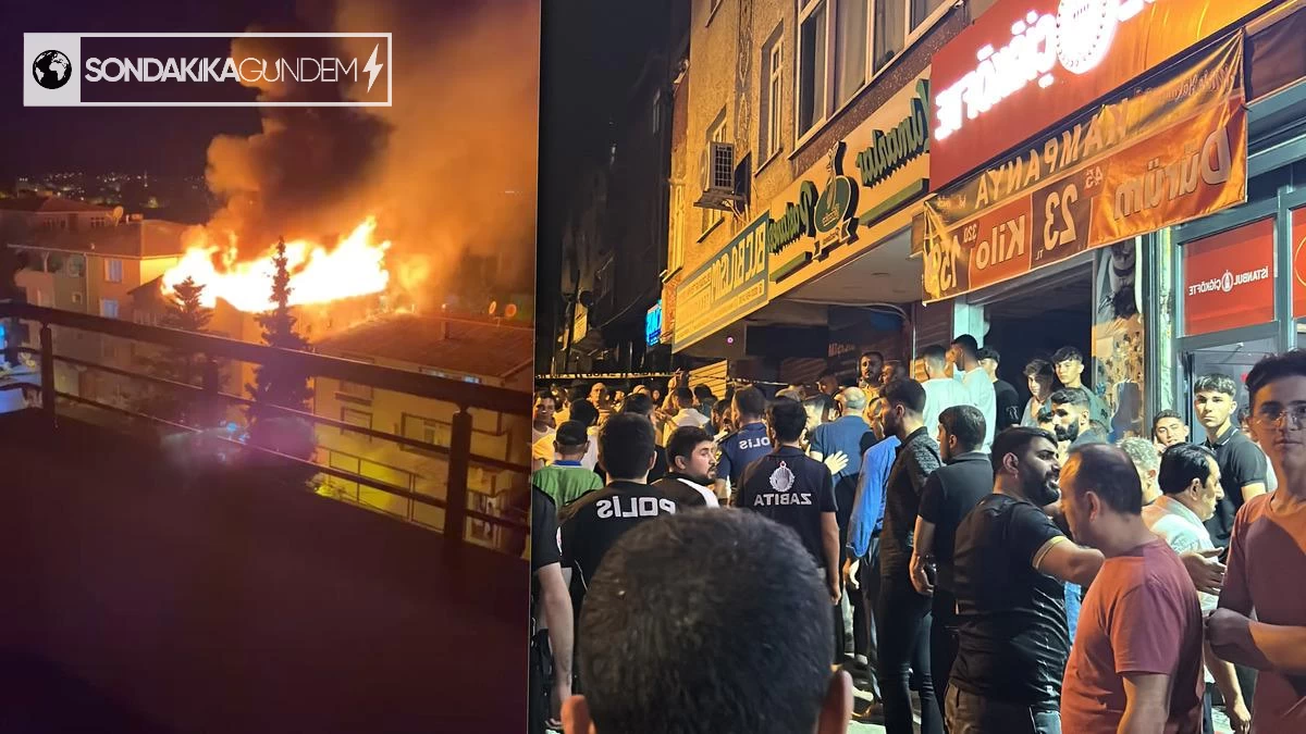 Sancaktepe'de Madde Bağımlısı Şahıs, Mahalleyi Alevlere Teslim Ederken Linç Girişimine Maruz Kaldı!