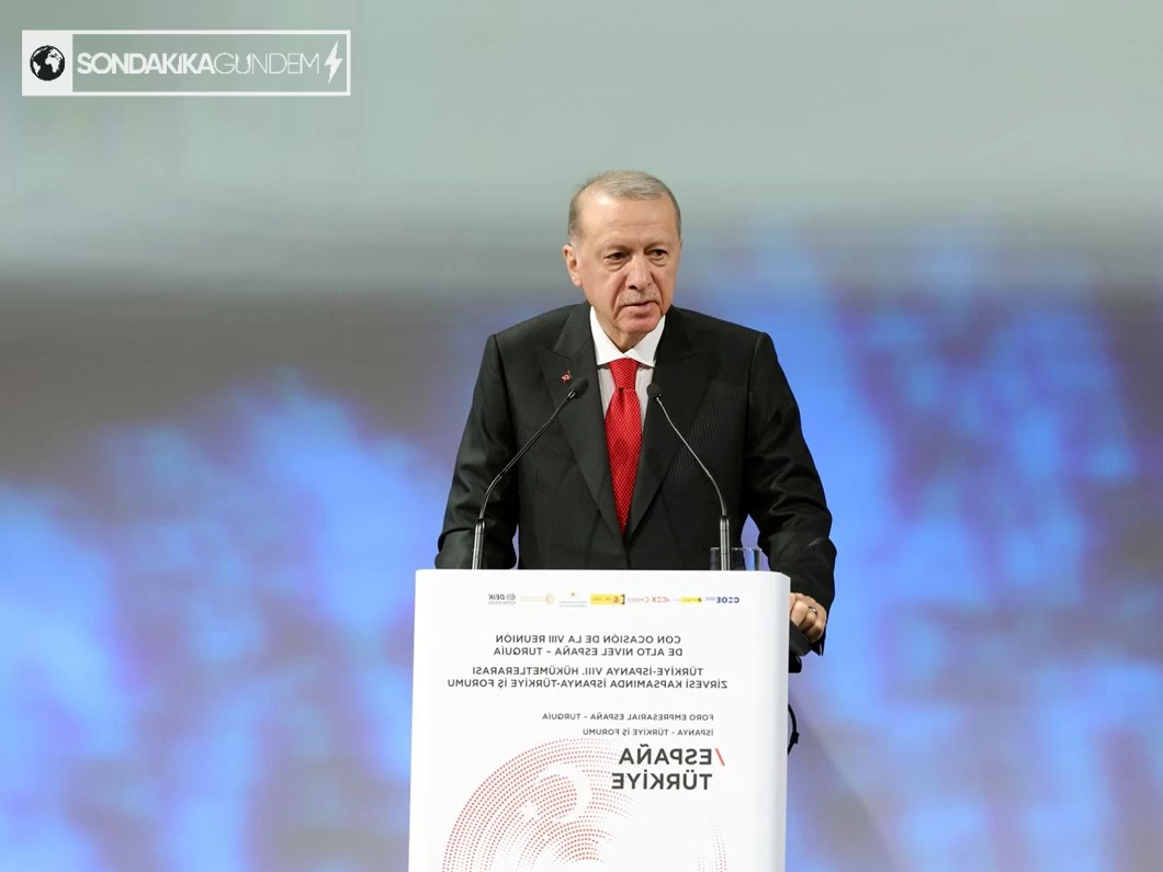 Türkiye Cumhurbaşkanı Erdoğan, İspanya'ya Gazze'ye verdiği destekten dolayı teşekkür etti.