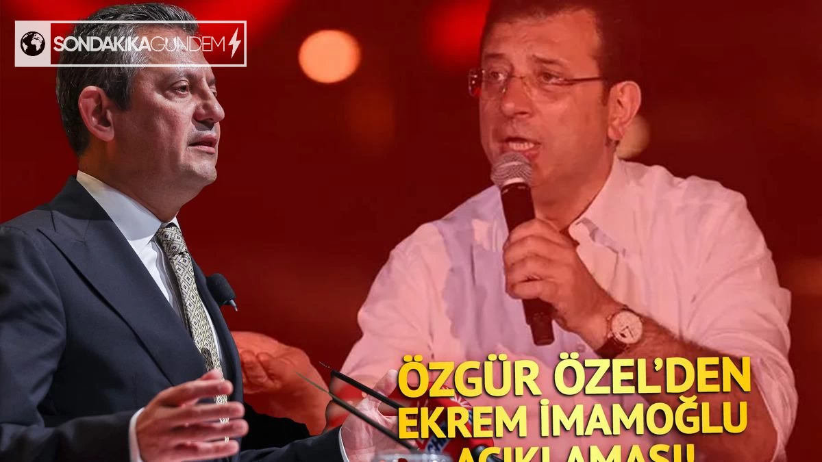 Ekrem İmamoğlu, 31 Mart'tan sonra ilk kez o sözüyle ilgili detayları paylaştı! Özgür Özel ve Mehmet Şimşek arasında neler konuşulacak? İşte merakla beklenen ayrıntılar...