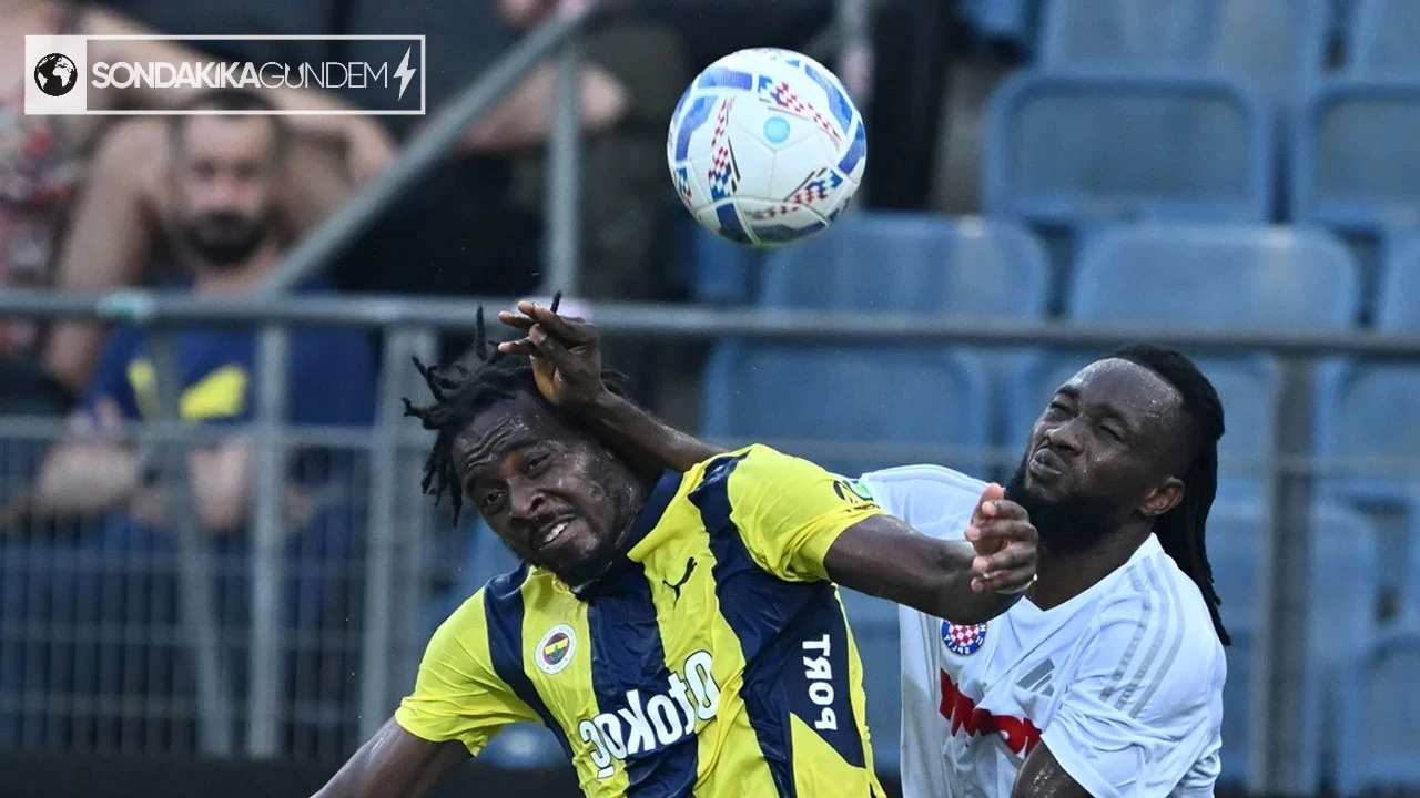 Fenerbahçe, Hajduk Split'e 1-0 yenilerek hazırlık maçında şanssızlık yaşadı, şimdi Strasbourg'a odaklanıyor.