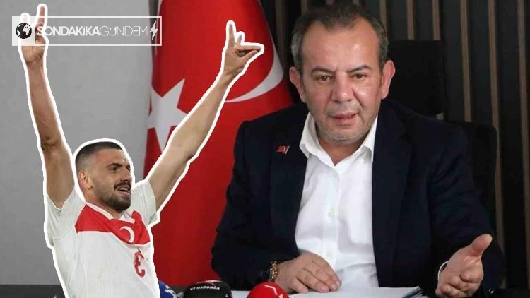 Tanju Özcan, Merih Demiral’ın heykelini dikeceğini açıkladı
